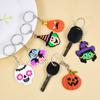 Halloween Kids Toys Favors Bracelets Ghost Pumpkin Wristband Hairclip Rubber Rings Halloween Birthday Party Gifts Pinata Filler