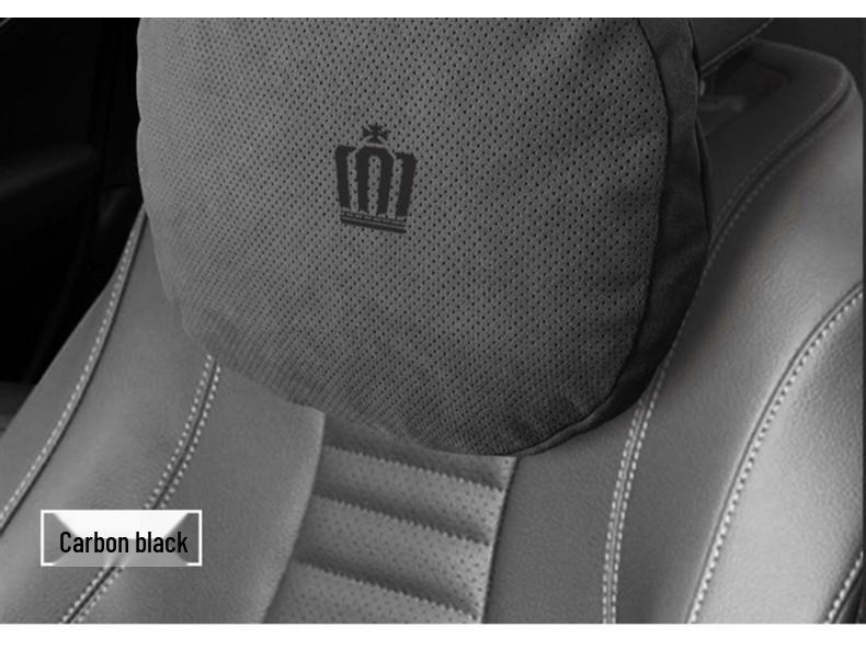 Toyota New Crown 14th Gen Suede Maybach Neck Pillow for Car Seat