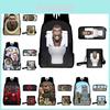 Skibidi Toilet Prank Backpack Set Fun And Versatile, Multiple Colors And Sizes Available, Suitable For All Genders