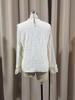 Elegant Mesh Puff Sleeve Round Neck Lace Top 