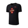 Li Ning Badminton Series Simple Casual Round Neck Sports Versatile Short Sleeve T-Shirt Unisex Tops AHSW749-1