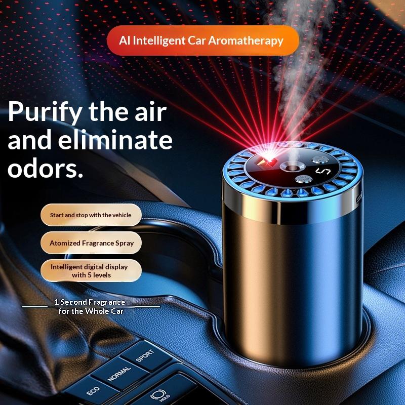 Smart Car Air Freshener Adjustable Car Smell Air Freshener Car Scent Automatic Car Scent Starry Sky Ceiling Ambient Light