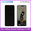 Pełny montaż ekranu LCD i digitizera Dla Infinix Smart 9 X6532 Smart 9 HD X6532C