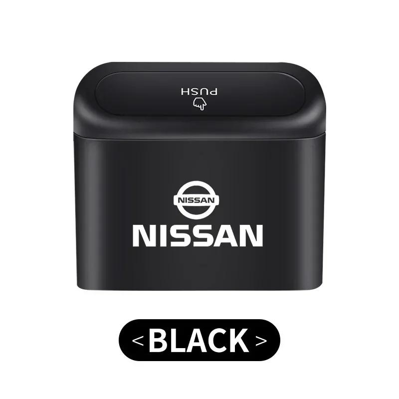 

Car Trash Bin Hanging Vehicle Garbage Dust Case Storage Box For Nissan Nismo Juke Note Versa Almera X-Trail Xterra Qashqai