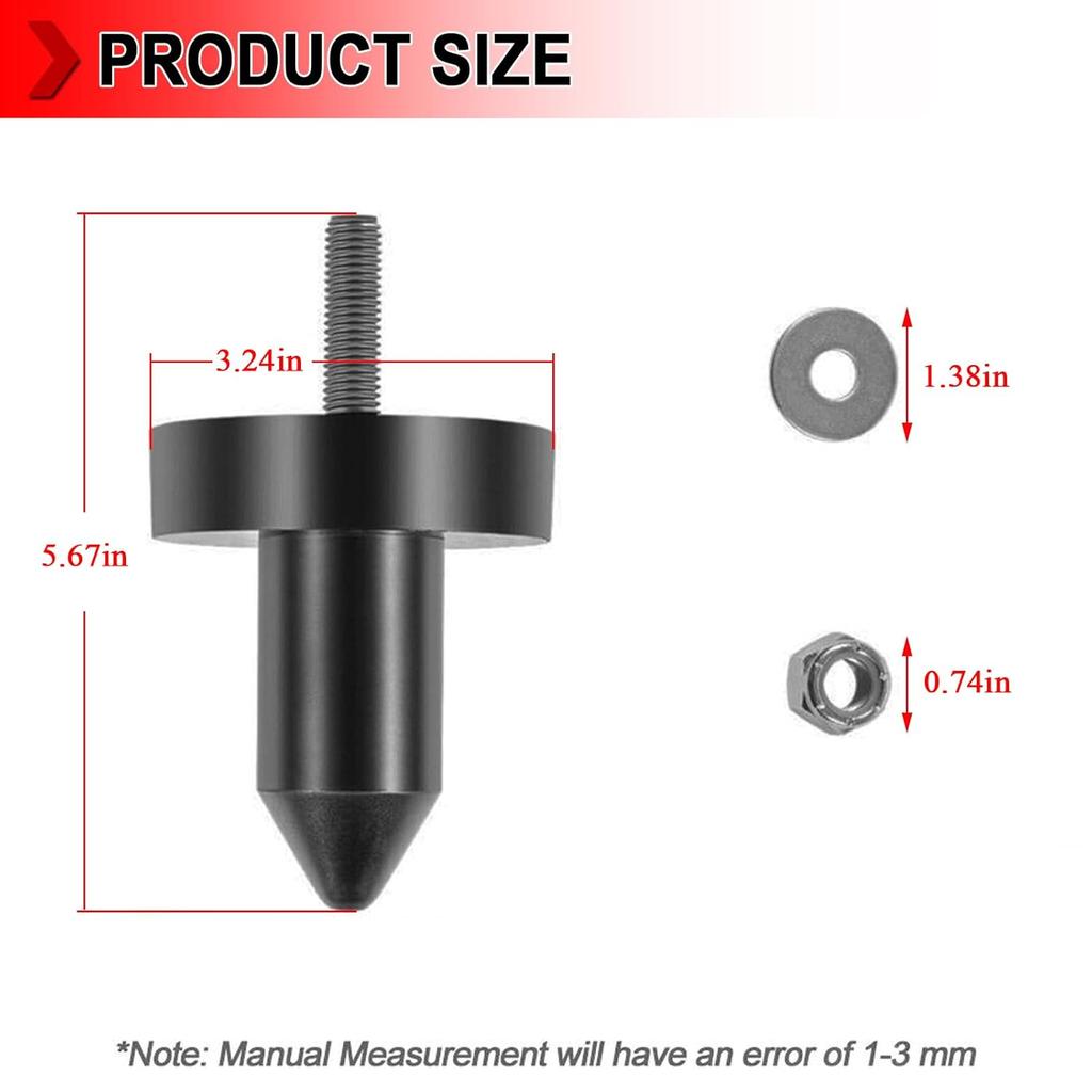 924-5410 Goupilles de capot Kit Poly de douilles pour goupilles de capot Convient pour Kenworth T2000, T400, T440, T450, T470, T600, T660, T800, W900