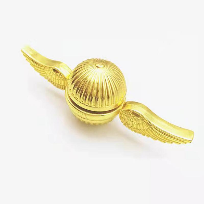 Fidget Hand Spinner Cadou pentru fanii Medieval Magical Wizardry World Stress Anxiety ADHD Relief Fidgets Toy Metal