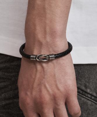 Thestillroom #B2619 Leather Kink Bracelet [Surgical]
