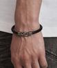 Thestillroom #B2619 Leather Kink Bracelet [Surgical]
