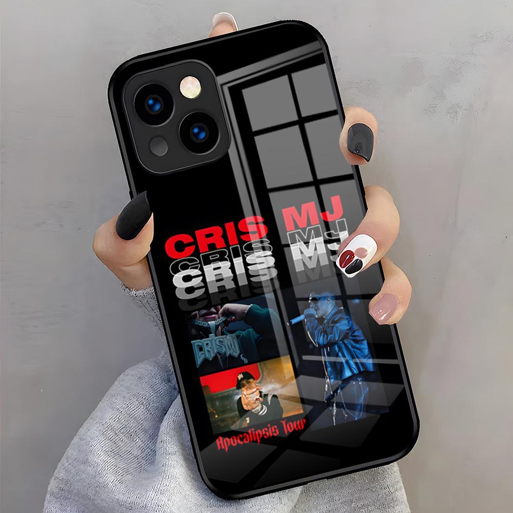Rapper Cris MJ Phone Case For IPhone 17 Air Pro Max 16 15 14 13 11 Plus Glass Cover