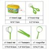 With Magnifying Glass Camping Kit & Bug Catcher Kit Kid Insect Observation Box  for Outdoor