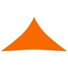 VidaXL Sun Sail Oxford Fabric Triangular 3x3x4.24 M Orange