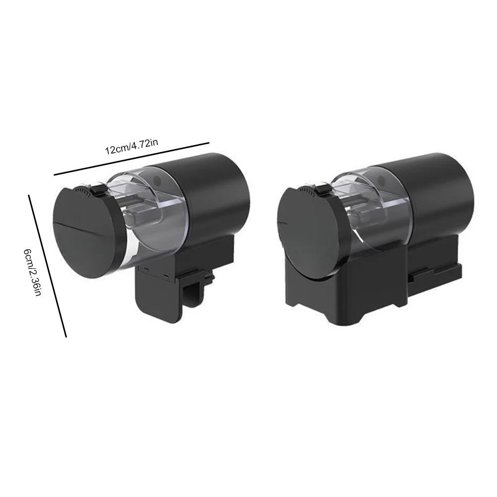 1-3 STÜCKE Automatischer Intelligenter Kontroll-Fischfutterautomat Große Kapazität Aquarium Fischfutterspender 100ML Aquarium Goldfisch Futterautomat Tank