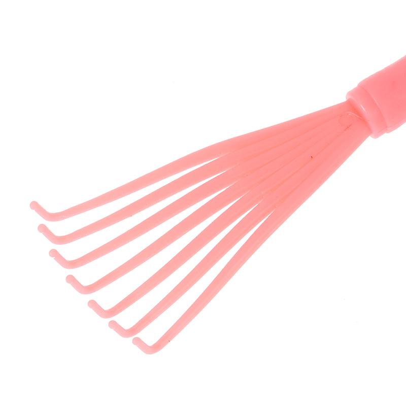 1 szt. Szczotka do włosów Grzebień Czyścik Czyszczenie Usuwanie włosów Rękojeść Osadzone narzędzie