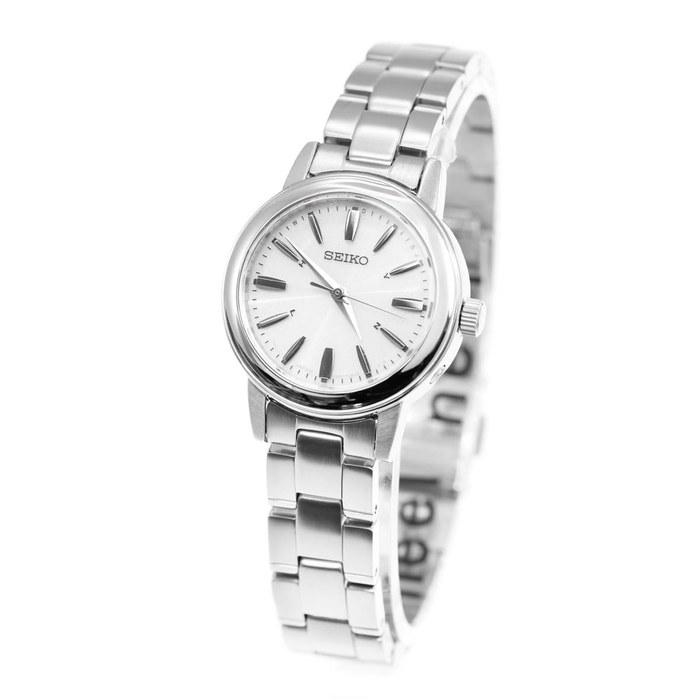 Seiko Watch Seiko Selection Ladies Solar Radio Watch SSDY017 Silver/White