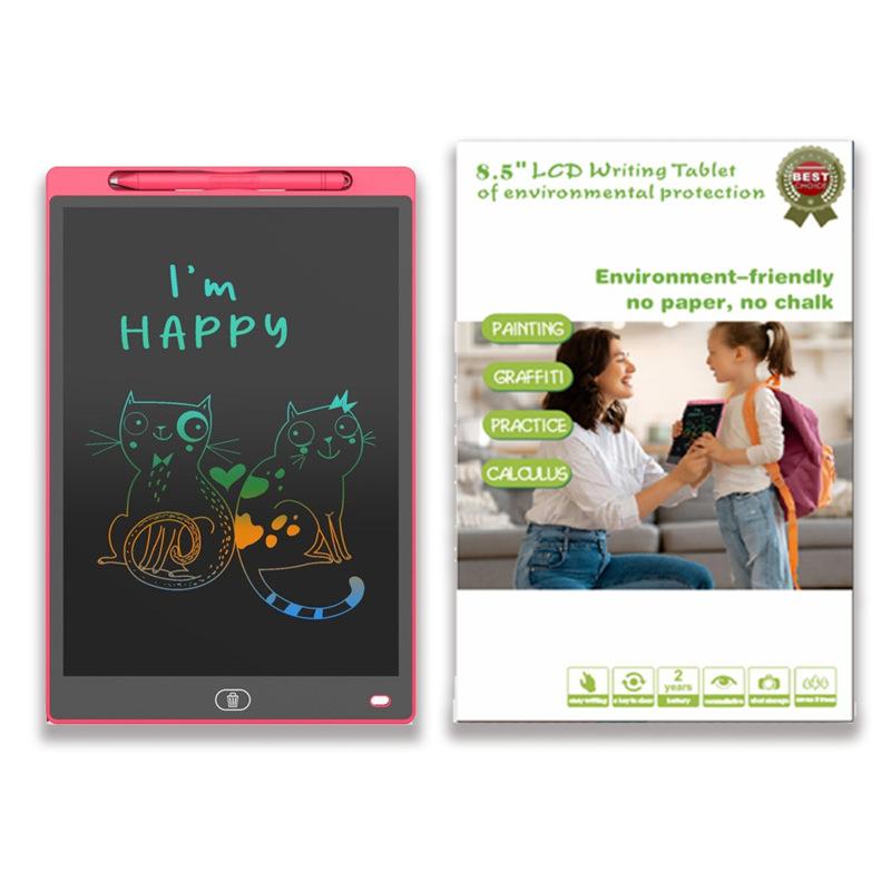 LCD Drawing Board - 21.59cm Kids' Doodle Tablet, Durable Design, Easy Erase, a Must-Have Holiday Gift!