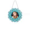Mandala Crystal Diamond Painting Makeup Mirror Pendant - Special-Shaped DIY Handmade Design, In Stock