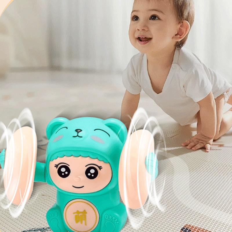 Interactive Electric Tumbling Baby Dolls With Bright Lights And Cute Music Perfect For Toddlers Early Learning And Play
