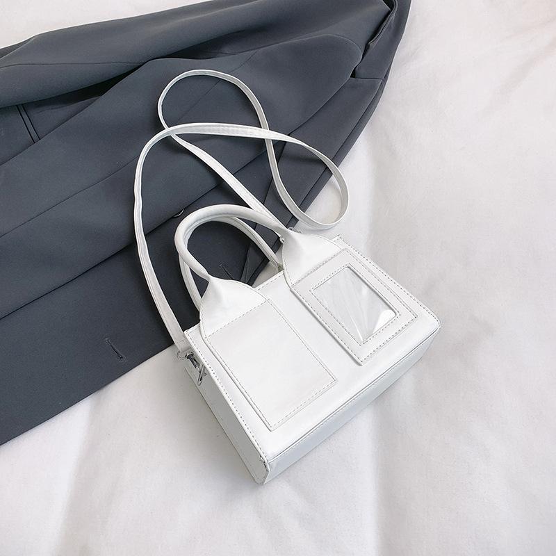 Premium foreign style bag women's 2025 new simple niche shoulder messenger bag fashionable portable small square bag