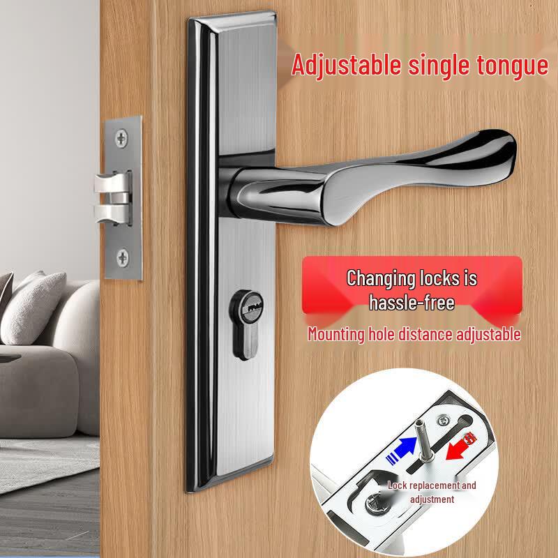 Honggong Stainless Steel Interior Door Handle Lock