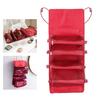 In 1 Detachable Makeup Bag Women Zipper Mesh Large Capacity Cosmetics Pouch Foldable Portable Travel Wash Storage Bag