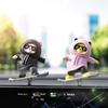 Cartoon Animal Car Interior Center Console Decoration Sliding Bear Dashboard Ornament Anime Auto Accessories 2024Creative Gifts
