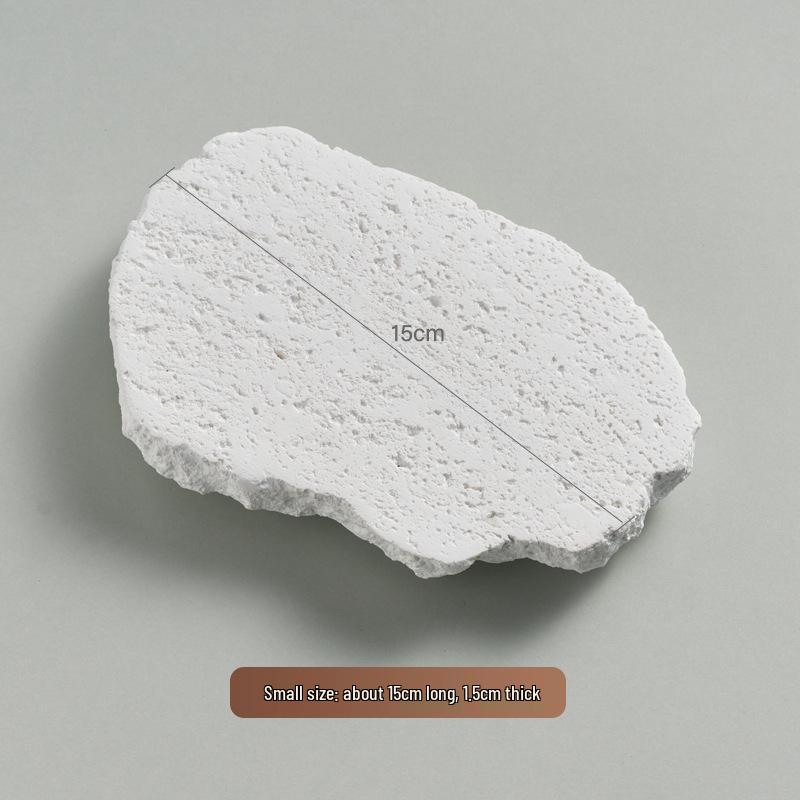 White Irregular Plaster Pegboard Ornament Display Prop