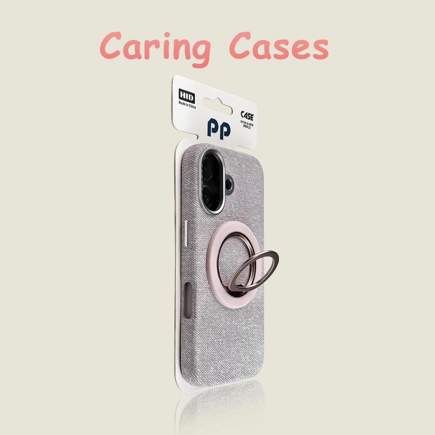 

For iPhone 17 Pro Max Case Green Linen Magnetic Ring Stand Metal Lens Frame Shockproof Compatible with iPhone 16 15 14 13 iPhone 16 Pro