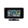 Car LCD Meter Digital Oil Pressure Voltage Water Temperature Gauge 3-in-1 Universal Instrument 9-36V for Car Truck SUV RV