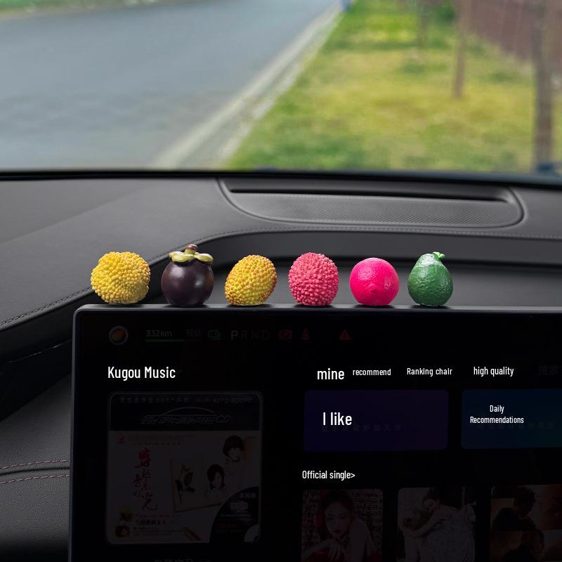 Mini Heilende Auto-Ornamente: Mittelkonsole & Rückspiegel Dekorationen