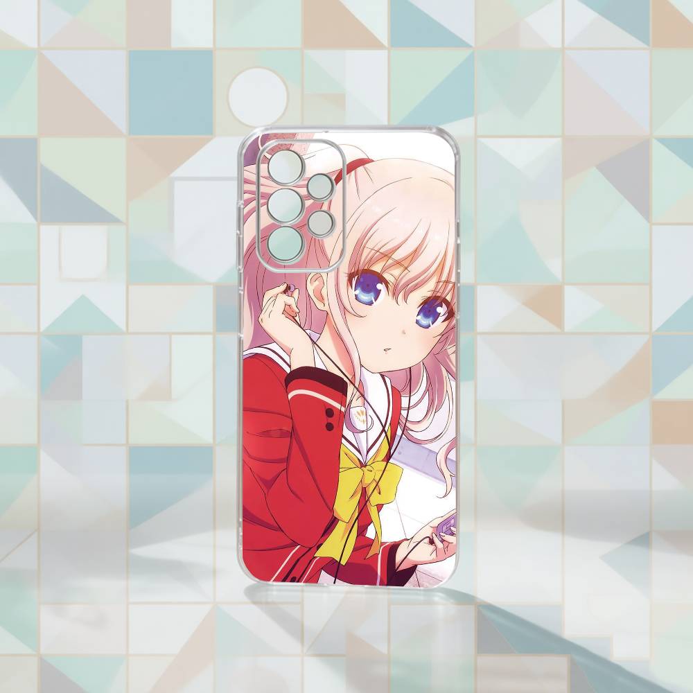 

Charlotte Nao Tomori Phone Case For Samsung S25,S24,S21,S22,S23,S30,Ultra,S20,Plus,Fe Transparent Cover Samsung S10