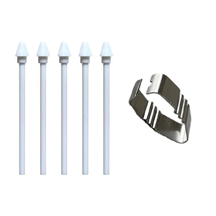 

Pack of 5 Pen Refills with Clip for Secure Fixation for Tab S11/S11Ultra Styluses Pen