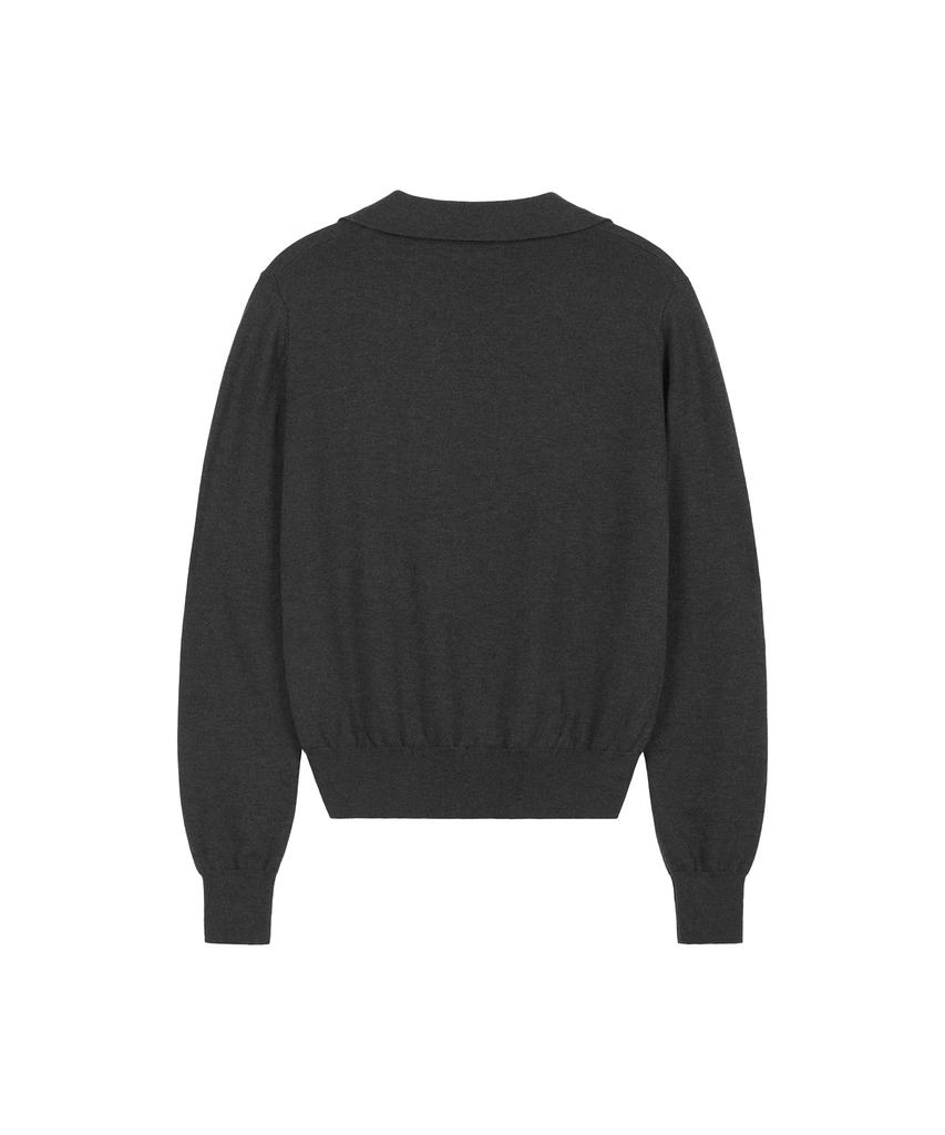 MARDMARD Bay Collar Knit - Grey
