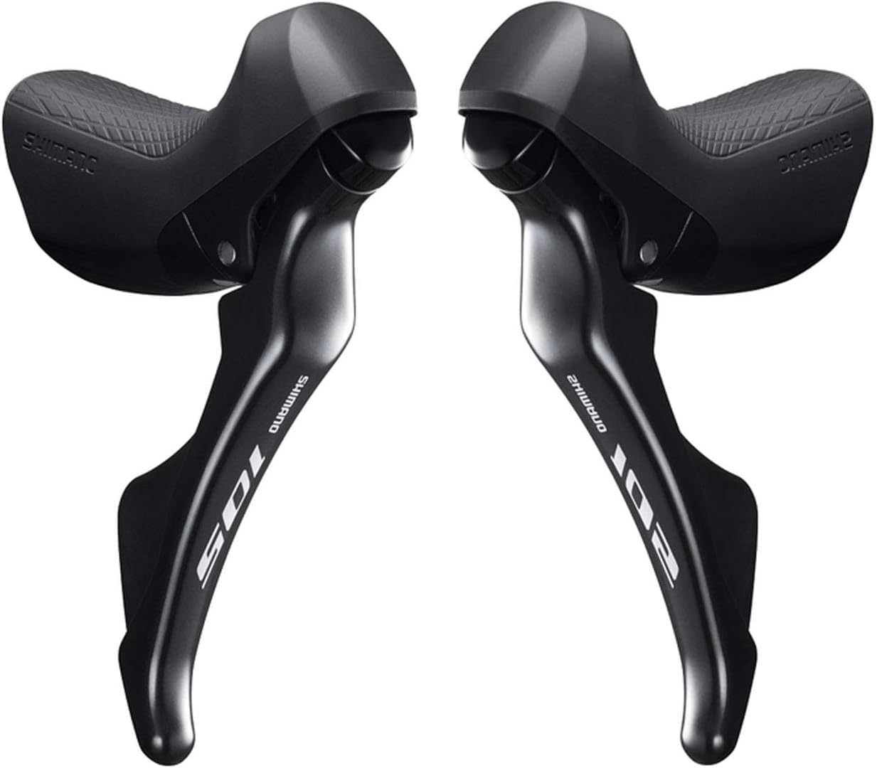 

SHIMANO 105 Left and Right Lever Set 2x11S STI Lever ISTR7000DPAL ISTR7000RIL ISTR7000LIL Aluminum Black C055 ST-R7000 чорний
