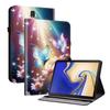 PU Leather Tablet Case for Samsung Galaxy Tab S4 10.5-11 Styles! Durable, with 2 Stand Slots, Pencil Holder & Card Slots, Flexible TPU Back Cover