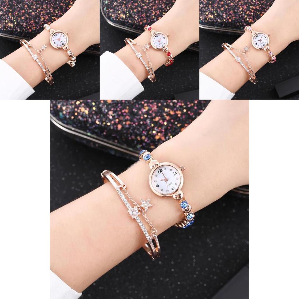 Fashionable Ladies Bracelet Simple Design Versatile Jewelry Quartz Movement