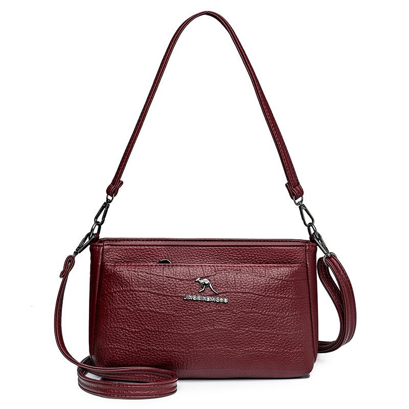 Kleine quadratische Tasche mit Krokodilmuster 2024 Sommer neue Mode lässige Umhängetasche einfache Damen-Schultertasche Außenhandel Damen-Tasche