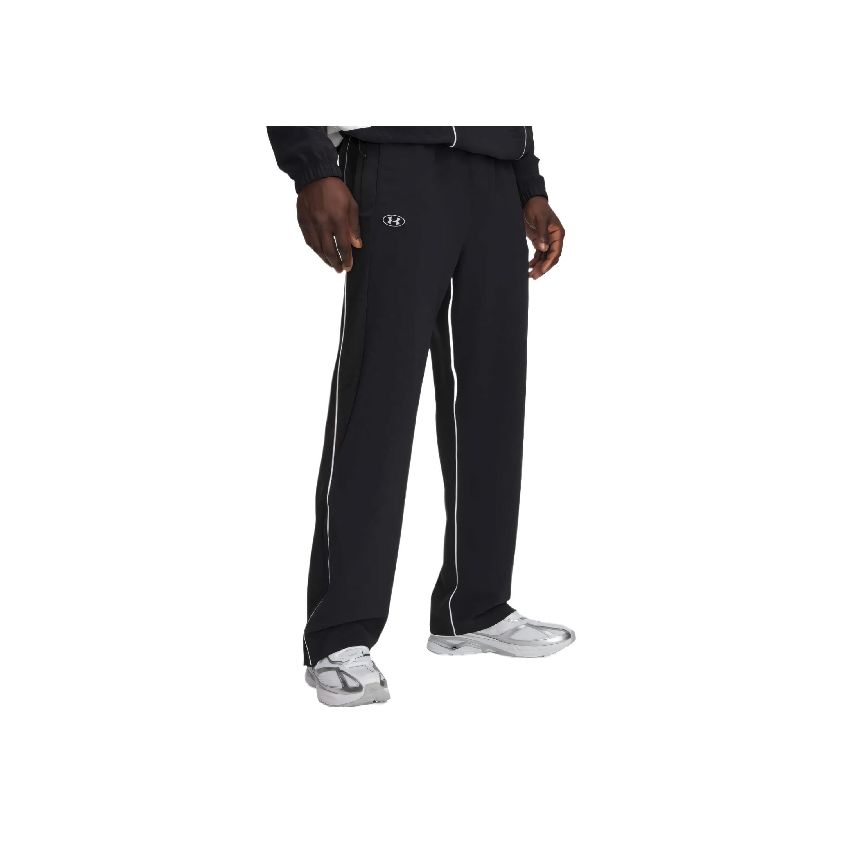 

Under Armour Comfortable Fashionable Simple Versatile Sports Long Pants Men bottoms Black 6000661-001 LG