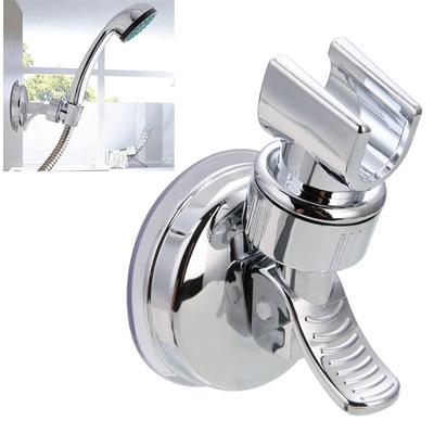 Universal Manual Strong Suction Cup Shower Bracket, Manual Adjustable Bathroom Shower Head, Nail Free Fixed Rack, Shower Head