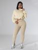 TW502 Women's European-American Autumn/Winter Fashion Sports Hoodie & Pants Set