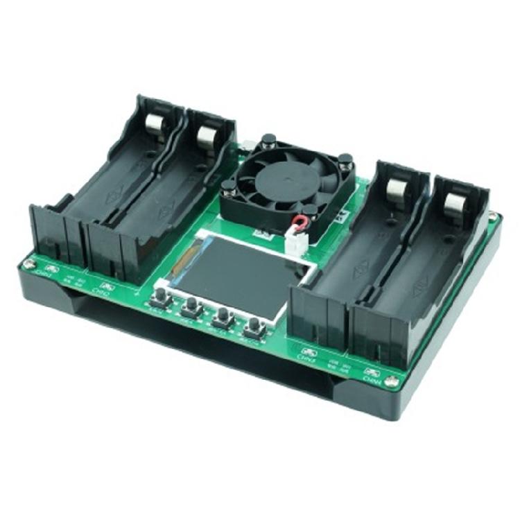 4 Channel Battery Testing Equipment For 18650 Capacity Internal Resistance Measurement 9 Auto Charge Cycles