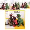 Adorable Dinosaur Plush Toy Soft Cuddly Tyrannosaurus Rex Pillow For Kids Boys Birthday Gift