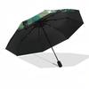 1pc Gothic Skull Automatic Folding Umbrella, Heavy-Duty 8-Rib Construction, Perfect for Everyday Yy251114122