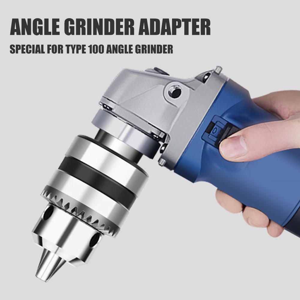 Electric Drill Chunk High Carbon Steel Angle Grinder Conversion Collet Holder Conversion Head Woodworking Tool