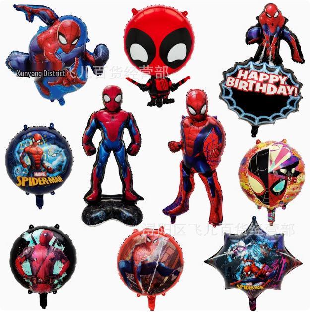 Spider-Man Superhero Series Birthday Party Aluminum Foil Balloons