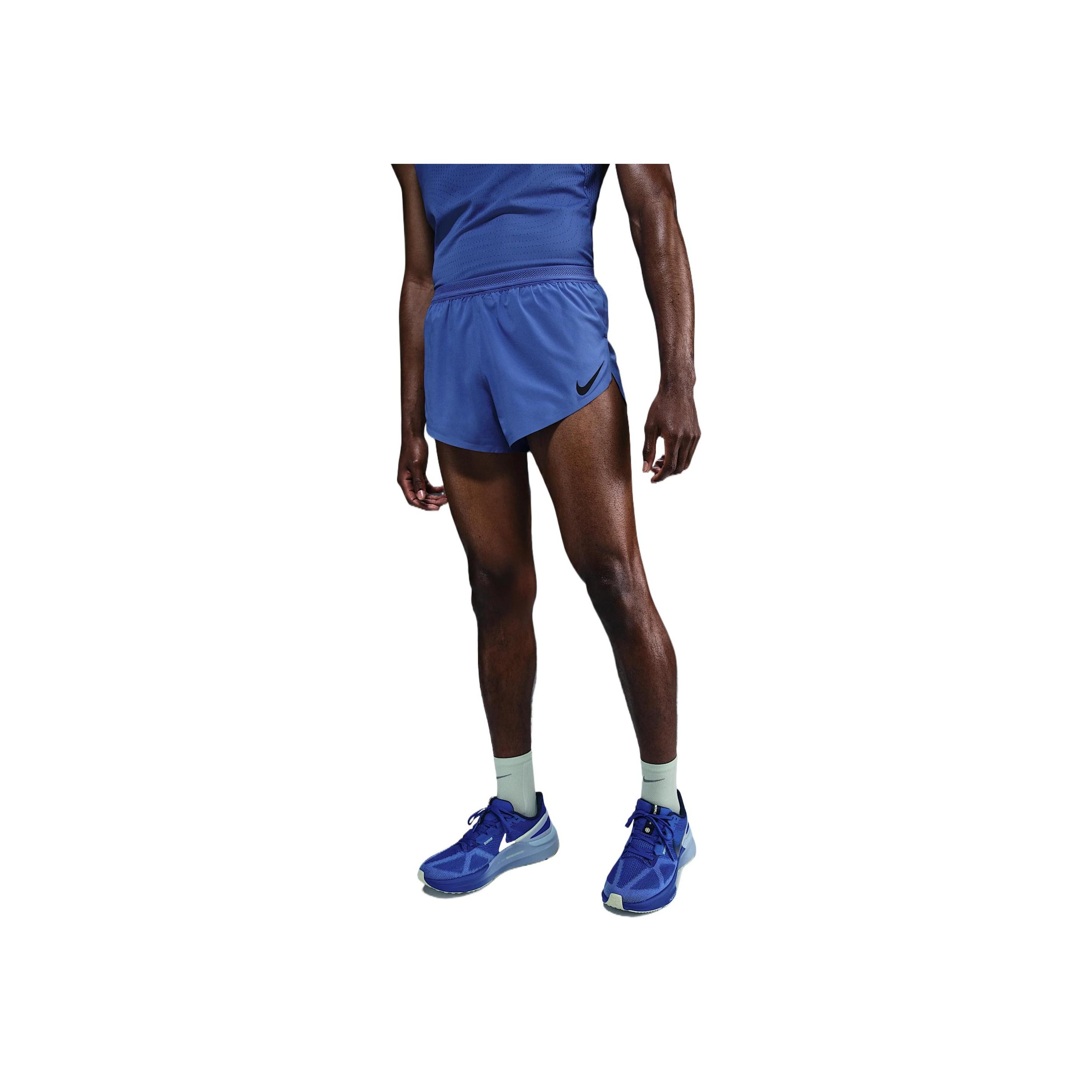 

Nike Aeroswift Dri-FIT ADV SS25 Удобные Классические Модные Универсальные Спортивные Шорты Мужские шорты Кометно-синий Черный FN3349-411 M