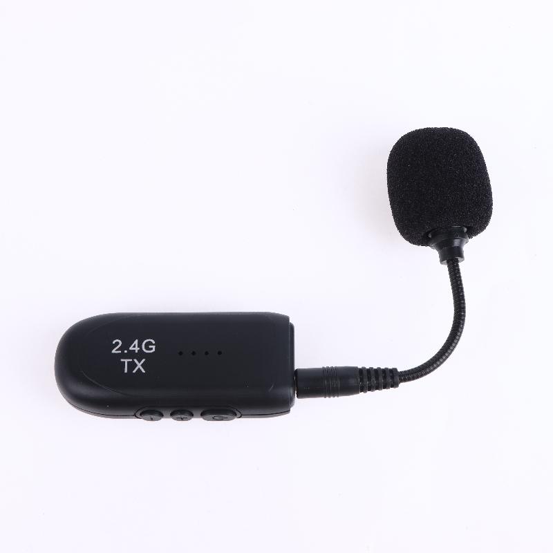 1 Set Hd Sound Quality Wireless Microphone Audio Amplifier Headset Microphone For Speaker Bluetooth Wireless Microphone Kit