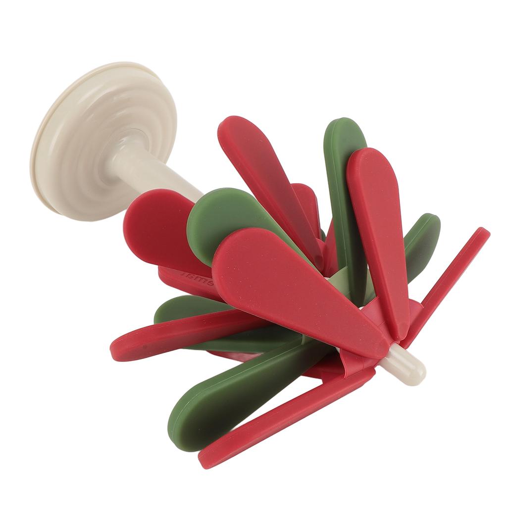 Baumform Faltbare Isoliermatte Silikon Hitzebeständige Untersetzer Pads für Teekanne Pfannen Schüssel