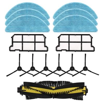 Vacuum Cleaner Robot Replacement Parts Accessories Side Brushes Filter Roller Brush Mop Pad ABS Material for V7 V7S Pro