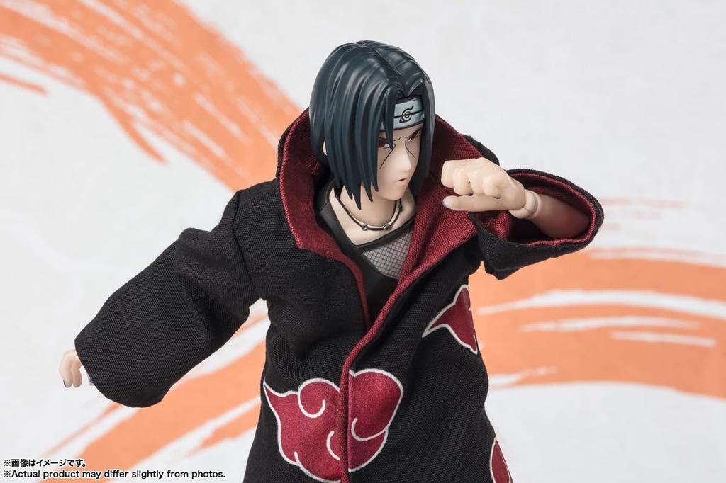 TAMASHII NATIONS NARUTO Uchiha Itachi 155mm PVC ABS Fabric Painted Movable Figure S.H.Figuarts -NARUTOP99 Edition- Approx. & &