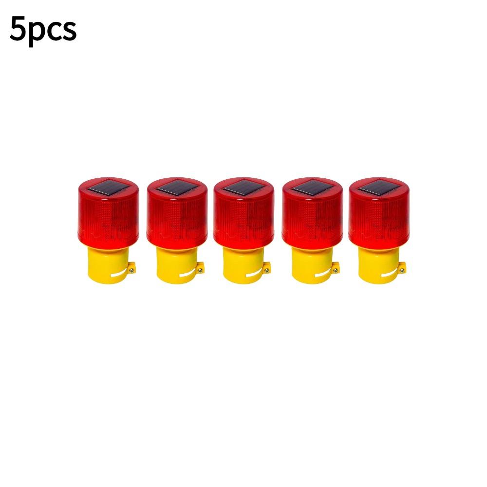 Solar LED Emergency Light Solar Traffic Tower Crane Warning Light LED Bulb Lamp For Construction Site Harbor Road Marine Lamp